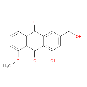 9,10-Anthracenedione, 1-hydroxy-3-(hydroxymethyl)-8-methoxy-