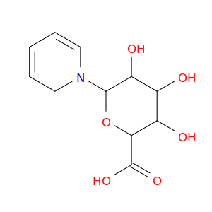 3,4,5-trihydroxy-6-pyridin-1-yl-oxane-2-carboxylic acid