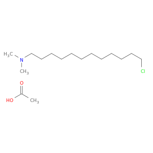 1-Dodecanamine, 12-chloro-N,N-dimethyl-, acetate