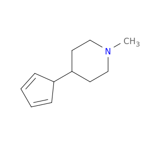Piperidine, 4-(1,4-cyclopentadien-1-yl)-1-methyl-