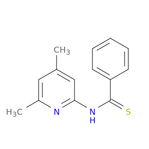 Benzenecarbothioamide, N-(4,6-dimethyl-2-pyridinyl)-