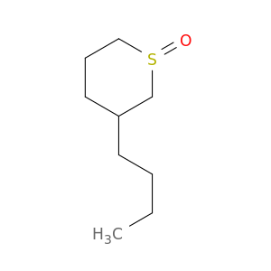 2H-Thiopyran, 3-butyltetrahydro-, 1-oxide