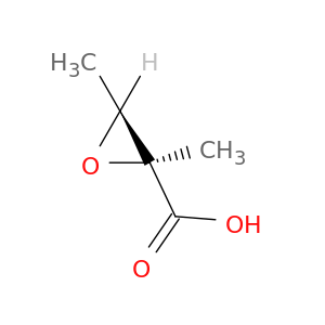 Oxiranecarboxylic acid, 2,3-dimethyl-, (2S,3S)-