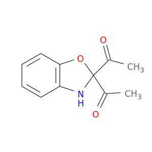 Ethanone, 1,1'-(2(3H)-benzoxazolylidene)bis-