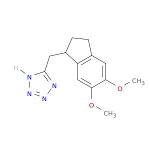 5-((2,3-DIHYDRO-5,6-DIMETHOXY-1H-INDEN-1-YL)METHYL)-1H-TETRAZOLE