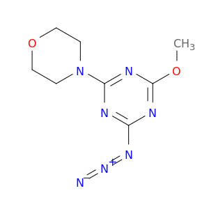1,3,5-Triazine, 2-azido-4-methoxy-6-(4-morpholinyl)-