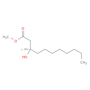 Undecanoic acid, 3-hydroxy-, methyl ester, (3R)-