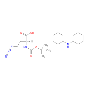 丁酸,4-氮杂-2-[[(1,1-二甲基乙氧基)羰基]氨基]-,(2S)-,Compd。用N-环己基环己己醇(1：1)