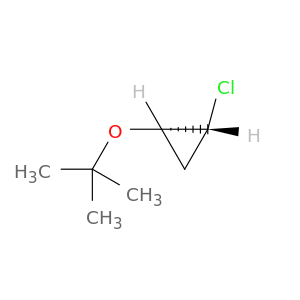 Cyclopropane, 1-chloro-2-(1,1-dimethylethoxy)-, cis-