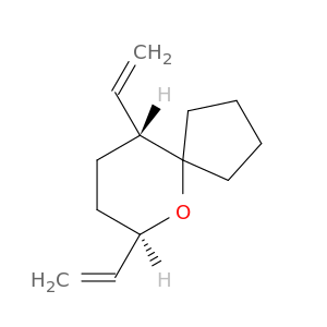 6-Oxaspiro[4.5]decane, 7,10-diethenyl-, trans-