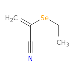 2-Propenenitrile, 2-(ethylseleno)-