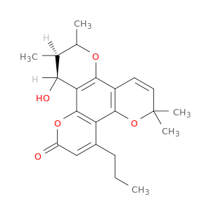 (-)-CalanolideB
