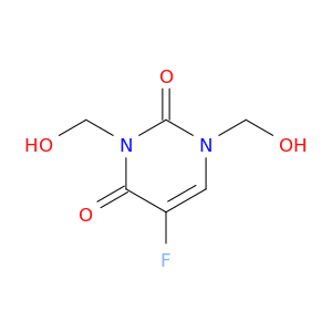 2,4(1H,3H)-Pyrimidinedione, 5-fluoro-1,3-bis(hydroxymethyl)-