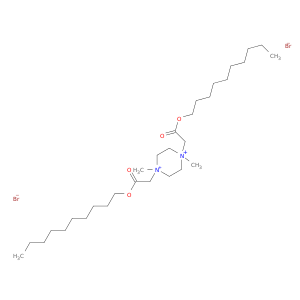 Piperazinium,1,4-bis[2-(decyloxy)-2-oxoethyl]-1,4-dimethyl-, bromide (1:2)
