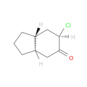 5H-inden-5-one, 6-chlorooctahydro-, (3aR,6R,7aR)-