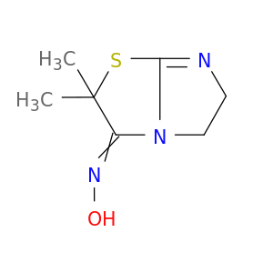 Imidazo[2,1-b]thiazol-3(2H)-one, 5,6-dihydro-2,2-dimethyl-, oxime