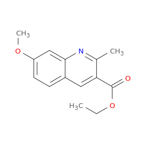 7-Methoxy-2-methylquinoline-3-carboxylic Acid Ethyl Ester