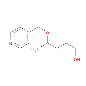 1-Pentanol, 4-(4-pyridinylmethoxy)-