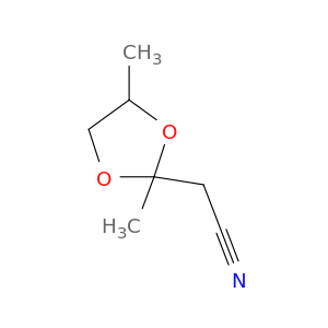 1,3-Dioxolane-2-acetonitrile, 2,4-dimethyl-