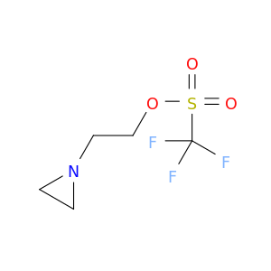 Methanesulfonic acid, trifluoro-, 2-(1-aziridinyl)ethyl ester