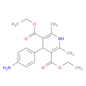 Diethyl 1,4-dihydro-4-(p-aminophenyl)-2,6-dimethyl-3,5-pyridinedicarboxylate