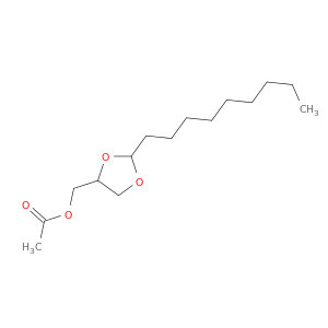 1,3-Dioxolane-4-methanol,2-nonyl-, 4-acetate