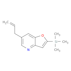 6-(2-丙烯-1-基)-2-(三甲基甲硅烷基)呋喃[3,2-B]吡啶