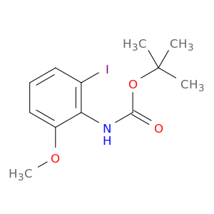 Carbamic acid, (2-iodo-6-methoxyphenyl)-, 1,1-dimethylethyl ester
