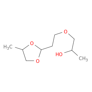 2-Propanol, 1-[2-(4-methyl-1,3-dioxolan-2-yl)ethoxy]-