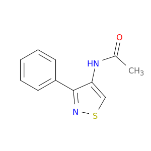 Acetamide, N-(3-phenyl-4-isothiazolyl)-