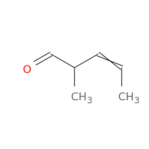 3-Pentenal, 2-methyl-