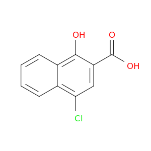 4-氯-1-羟基-2-萘羧酸