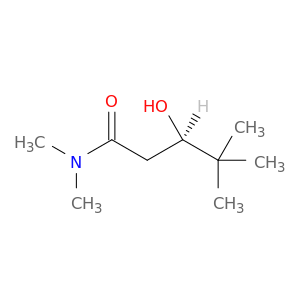 Pentanamide, 3-hydroxy-N,N,4,4-tetramethyl-, (R)-