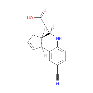 (3Ar,4s,9bs)-8-cyano-3a,4,5,9b-tetrahydro-3h-cyclopenta[c]quinoline-4-carboxylic acid