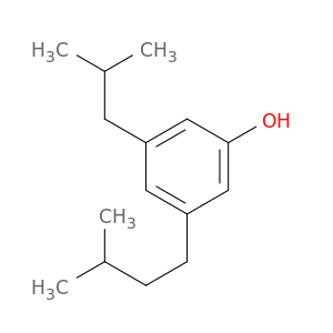 Phenol, 3-(3-methylbutyl)-5-(2-methylpropyl)-