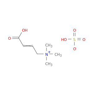 2-Propen-1-aminium, 3-carboxy-N,N,N-trimethyl-, sulfate (1:1)