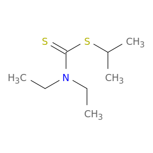 Carbamodithioic acid, diethyl-, 1-methylethyl ester