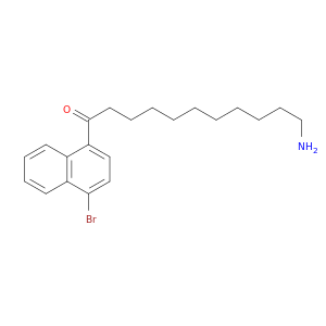 1-Undecanone, 11-amino-1-(4-bromo-1-naphthalenyl)-