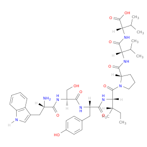 L-Valine, L-tryptophyl-L-seryl-L-tyrosyl-L-isoleucyl-L-prolyl-L-valyl-