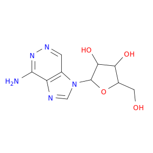 2-(5-amino-3,4,7,9-tetrazabicyclo[4.3.0]nona-1,3,5,7-tetraen-9-yl)-5-(hydroxymethyl)oxolane-3,4-diol