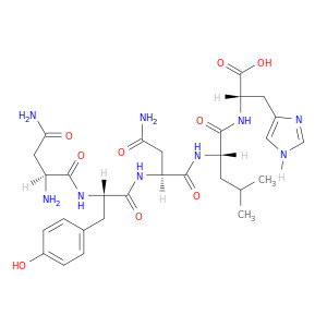L-Histidine, L-asparaginyl-L-tyrosyl-L-asparaginyl-L-leucyl-