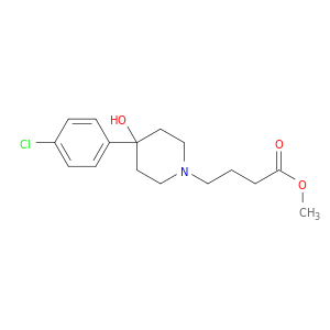 1-Piperidinebutanoic acid, 4-(4-chlorophenyl)-4-hydroxy-, methyl ester