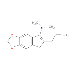 2-n-Propyl-3-dimethylamino-5,6-methylenedioxyindene