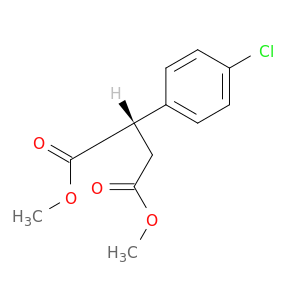 Butanedioic acid, (4-chlorophenyl)-, dimethyl ester, (S)-