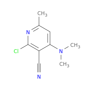 2-氯-4-(二甲基氨基)-6-甲基氰吡啶
