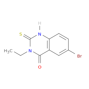 6-Bromo-3-乙基-2,3-二氢-2-硫代XO-4(1H)-喹唑啉酮