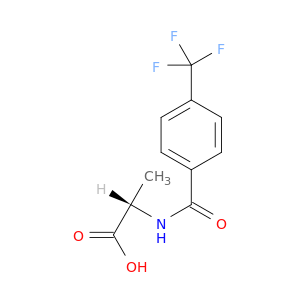 L-Alanine, N-[4-(trifluoromethyl)benzoyl]-
