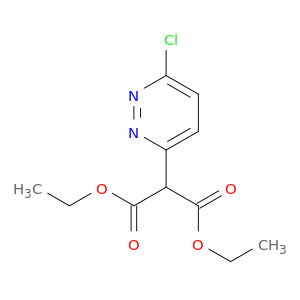 diethyl 2-(6-chloropyridazin-3-yl)malonate