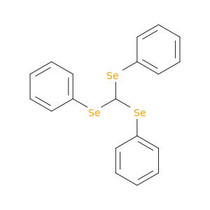 Benzene, 1,1',1''-[methylidynetris(seleno)]tris-