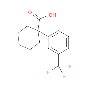 1-[3-(Trifluoromethyl)phenyl]cyclohexane-1-carboxylic Acid